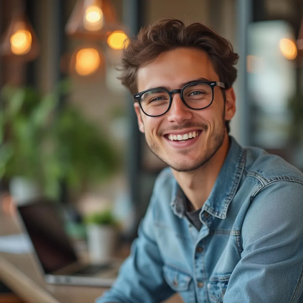 Retrato de Carlos Gómez, cliente satisfecho